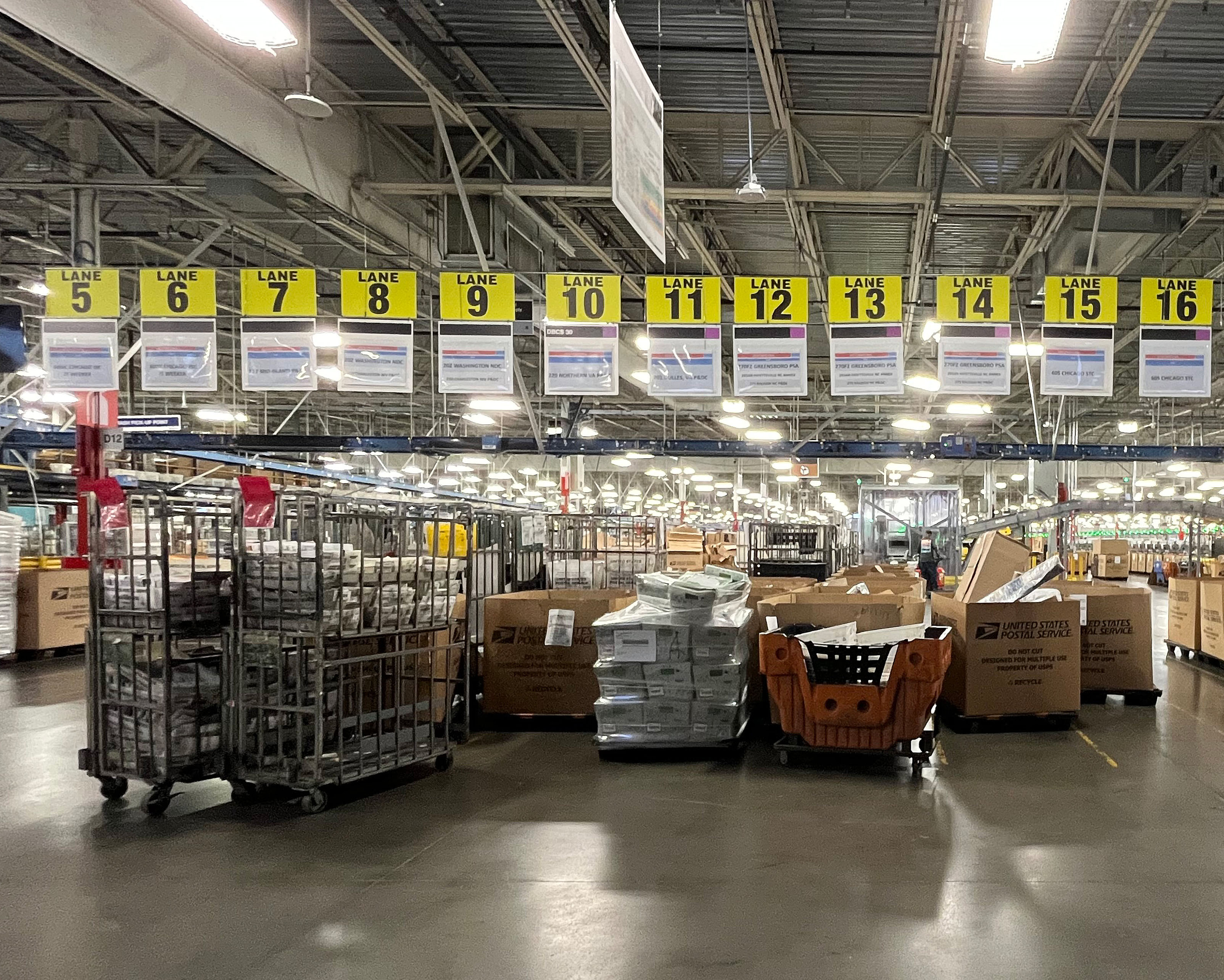 cover image: Network Changes - Progress on Improvements at Richmond, VA, Regional Processing and Distribution Center.