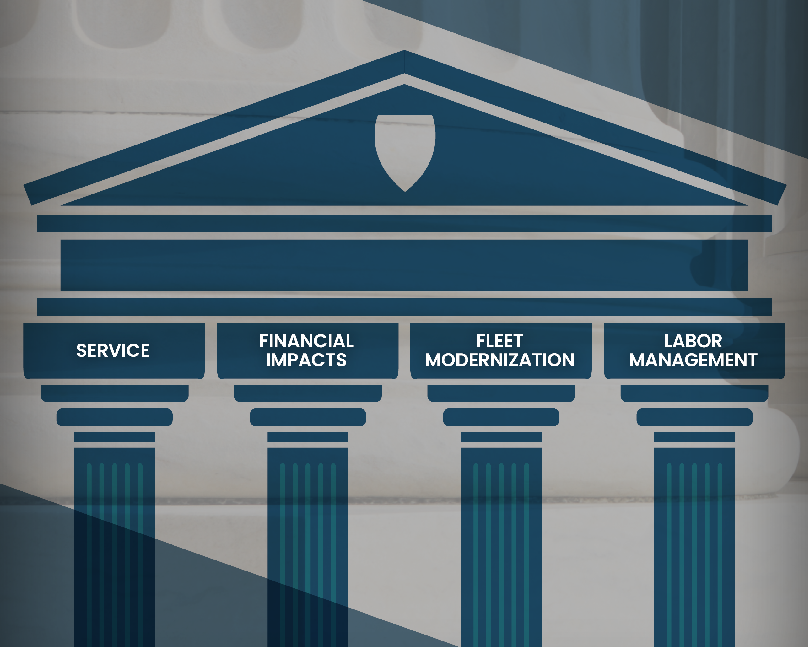 Cover image: illustration of pillars. 