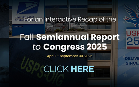 Fall 2025 Semiannual Report to Congress Shorthand