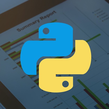 A database icon on a background