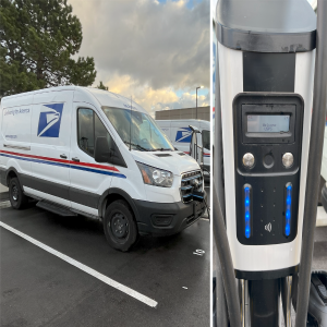 Cover - Fleet Modernization: Facility Preparedness for Electric Vehicles at the Terre Haute Sorting and Delivery Center. 
