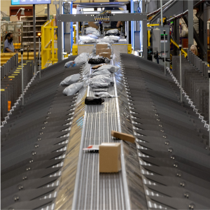 Cover photo: sorting machine in use. 