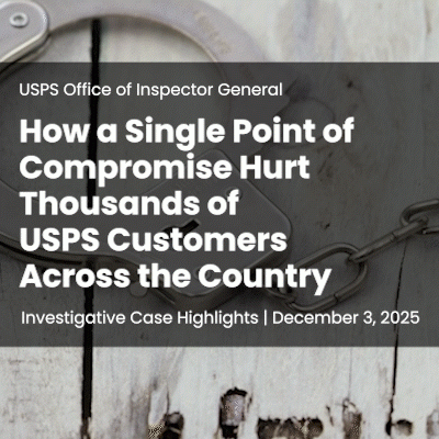 OICH PA Mail Theft and DTO 2025-12-03