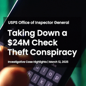 Case Highlight Taking Down Check Theft 2025-04-09