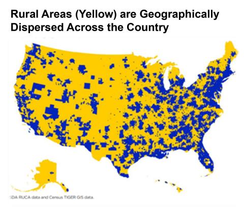 Rural Areas Map