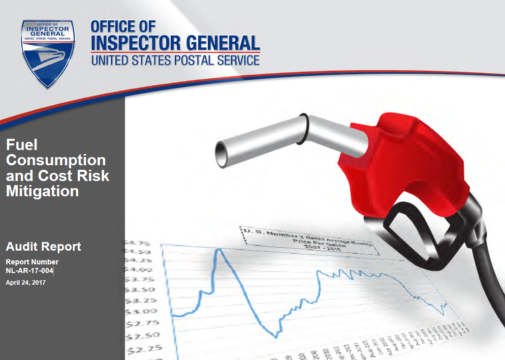 Fuel Consumption and Cost Risk Mitigation Office of Inspector General OIG
