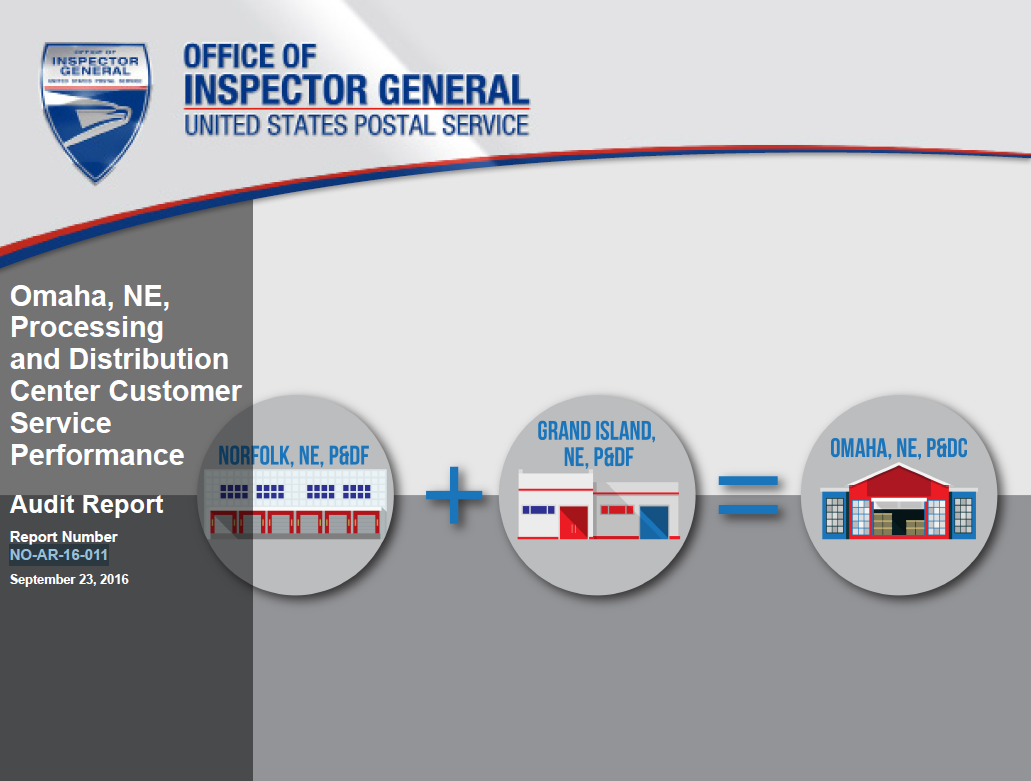 Omaha, NE, Processing and Distribution Center Customer Service