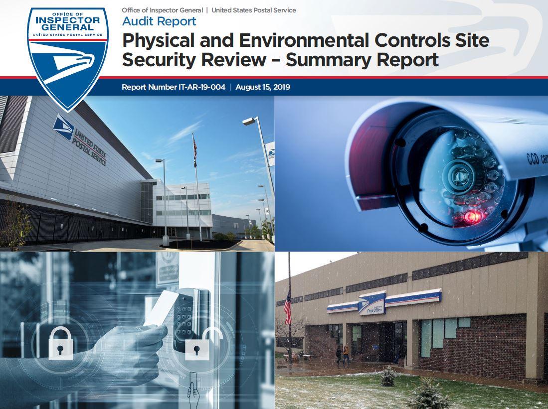 Physical and Environmental Controls Site Security Review Summary