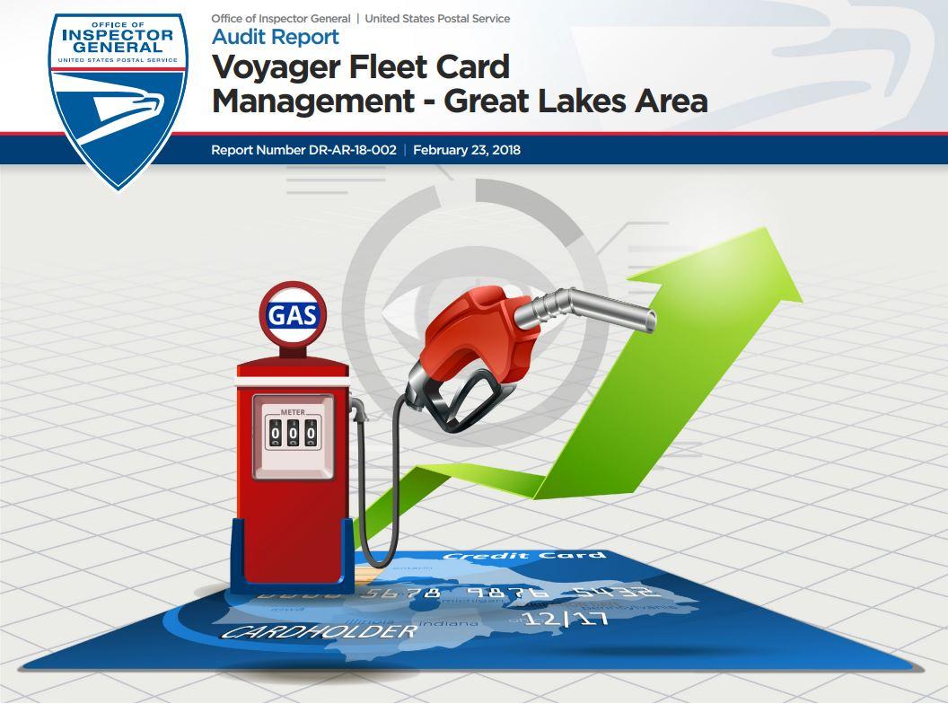 Voyager Fleet Card Management Great Lakes Area Office of Inspector