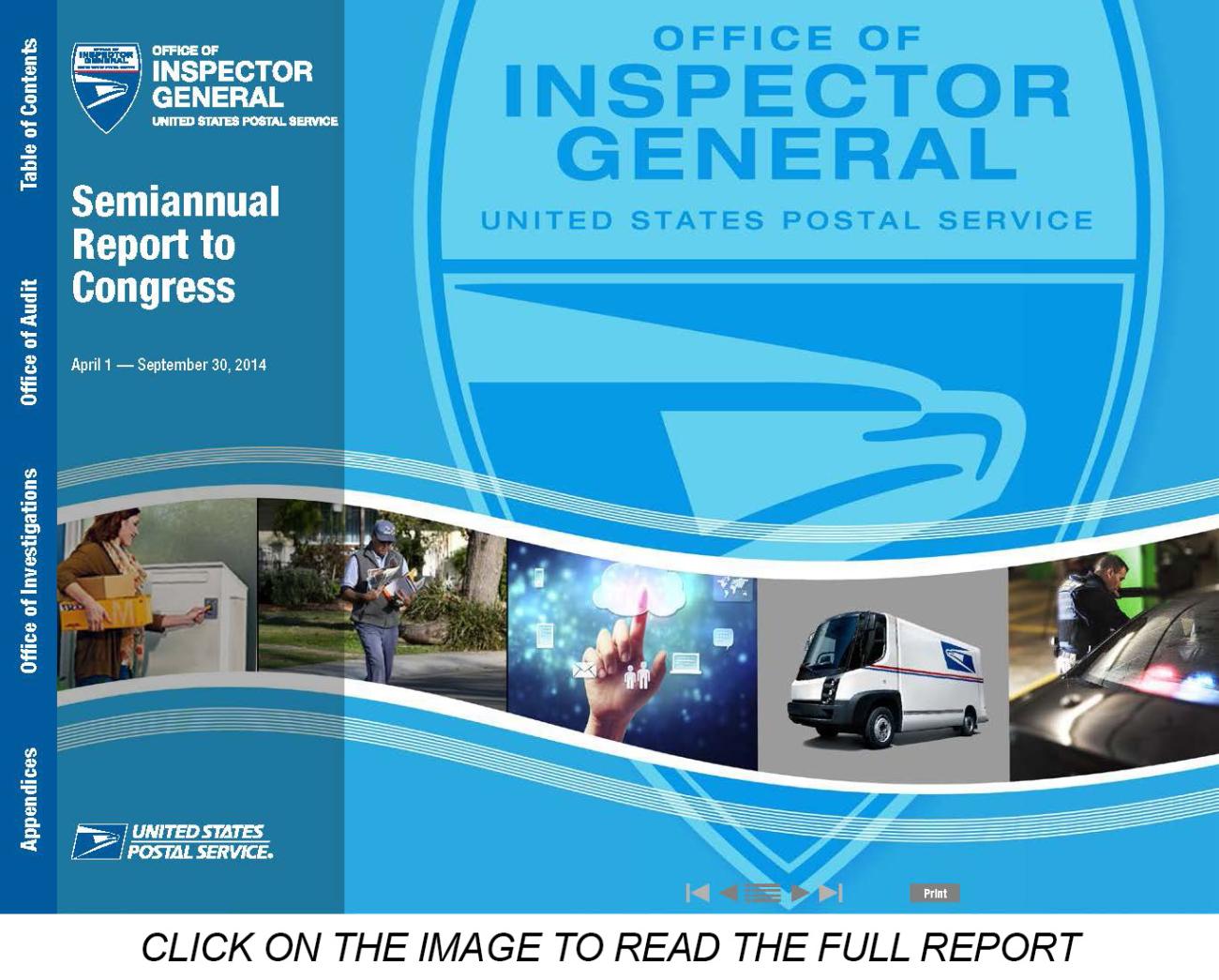 Fall 2014 Office of Inspector General OIG