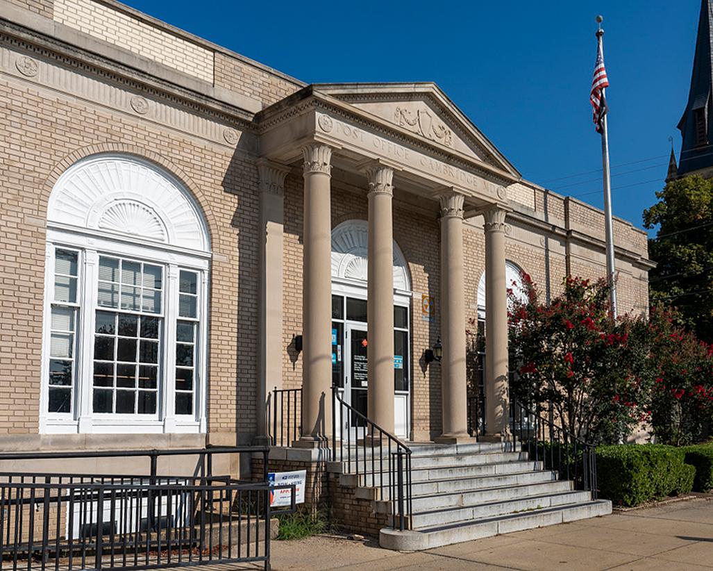 Cambridge Post Office in Cambridge, MD Delivery Operations Office of