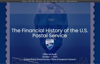 Digital Story: The Financial History of the U.S. Postal Service