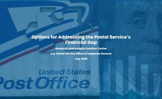 Digital Story: USPS Financial Gap