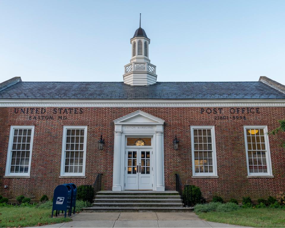 Easton Post Office Cover