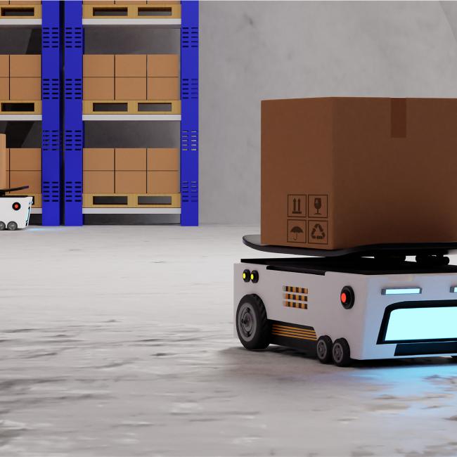 Postal Automated Guided Vehicles Cover